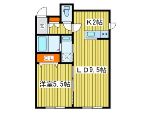 ステラカーサの物件間取画像